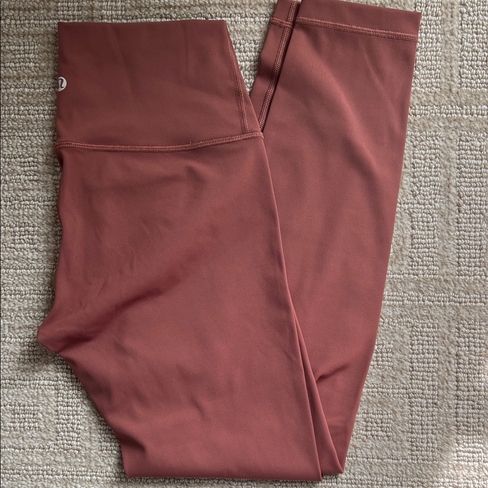 lululemon athletica Rust Leggings